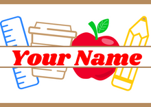 Load image into Gallery viewer, Custom Teacher Mouse Pad