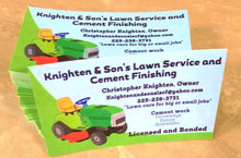 Load image into Gallery viewer, Custom Business Cards