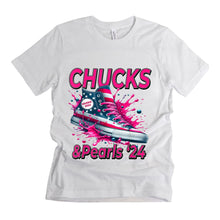 Load image into Gallery viewer, Chucks &amp; Pearls Tee
