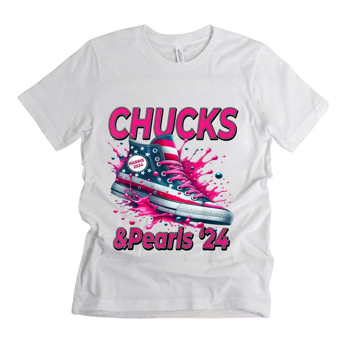 Chucks & Pearls Tee