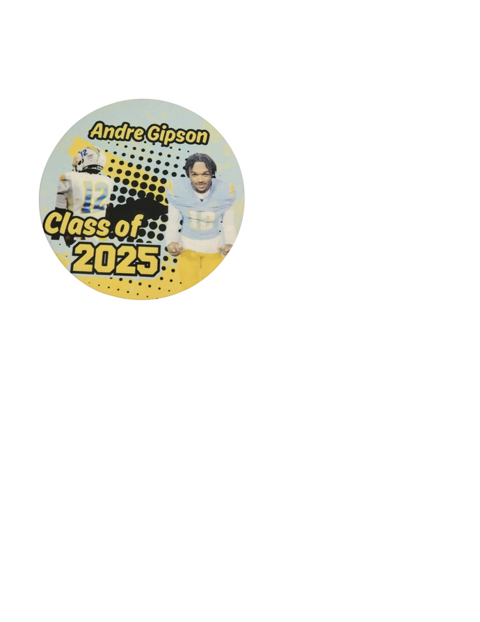 Custom Graduate Buttons
