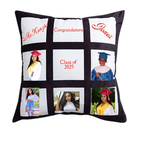 Custom 9-Panel Sublimation Pillow