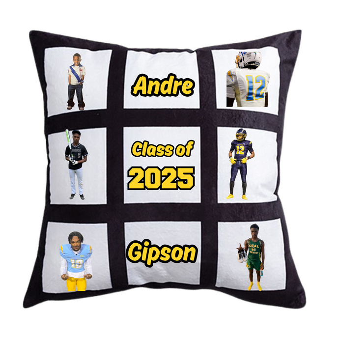 Custom 9-Panel Sublimation Pillow