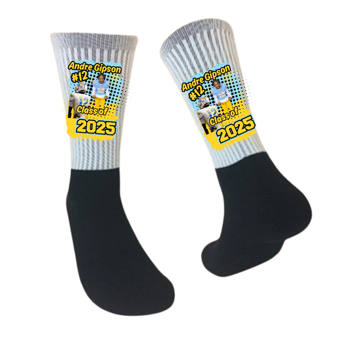 Custom Graduate Socks