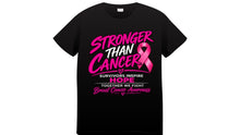 Load image into Gallery viewer, BC Stronger Than Cancer Tee
