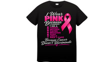 Load image into Gallery viewer, BC I Wear Pink Tee
