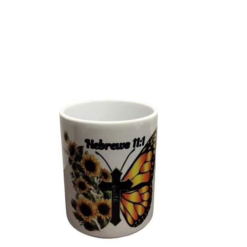 Butterfly Faith Coffee Mug