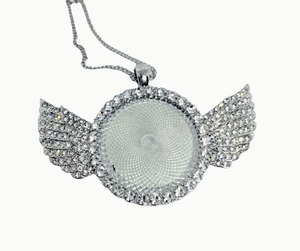 Custom angel necklace